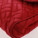 PRADA Chain Shoulder Bag Nylon Pink Gold Auth 160856V-17