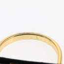 PRADA Hand Bag Nylon Navy Gold Auth 160865-8