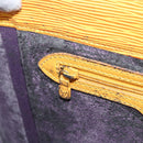 LOUIS VUITTON Epi Sac Plat Hand Bag Yellow M52079 LV Auth 160870-21