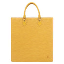 LOUIS VUITTON Epi Sac Plat Hand Bag Yellow M52079 LV Auth 160870-13