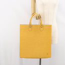 LOUIS VUITTON Epi Sac Plat Hand Bag Yellow M52079 LV Auth 160870-22