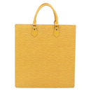 LOUIS VUITTON Epi Sac Plat Hand Bag Yellow M52079 LV Auth 160870-2