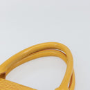 LOUIS VUITTON Epi Sac Plat Hand Bag Yellow M52079 LV Auth 160870-8