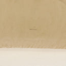 PRADA Chain Shoulder Bag Nylon Beige Silver Auth 160872-3