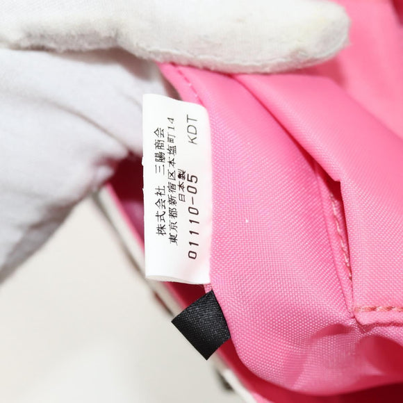 BURBERRY Schoudertas Canvas Veelkleurig Zilver Auth 160873V