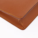 LOUIS VUITTON Epi Pochette Homme Bag Brown Zipangu Gold M52528 LV Auth 160876-15