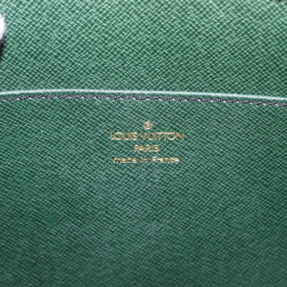 LOUIS VUITTON Epi Pochette Homme Bag Brown Zipangu Gold M52528 LV Auth 160876