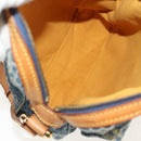 LOUIS VUITTON Monogram Denim Camera Bag Shoulder Bag Blue M95348 LV Auth 160880V-10