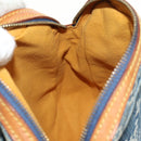 LOUIS VUITTON Monogram Denim Camera Bag Shoulder Bag Blue M95348 LV Auth 160880V-23