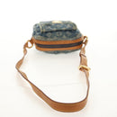 LOUIS VUITTON Monogram Denim Camera Bag Shoulder Bag Blue M95348 LV Auth 160880V-7