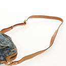 LOUIS VUITTON Monogram Denim Camera Bag Shoulder Bag Blue M95348 LV Auth 160880V-14