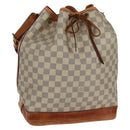 LOUIS VUITTON Damier Azur Noe Shoulder Bag N42222 LV Auth 160883-1