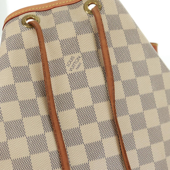 LOUIS VUITTON Damier Azur Noe Shoulder Bag N42222 LV Auth 160883
