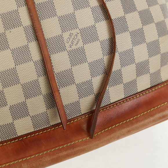 LOUIS VUITTON Damier Azur Noe Shoulder Bag N42222 LV Auth 160883