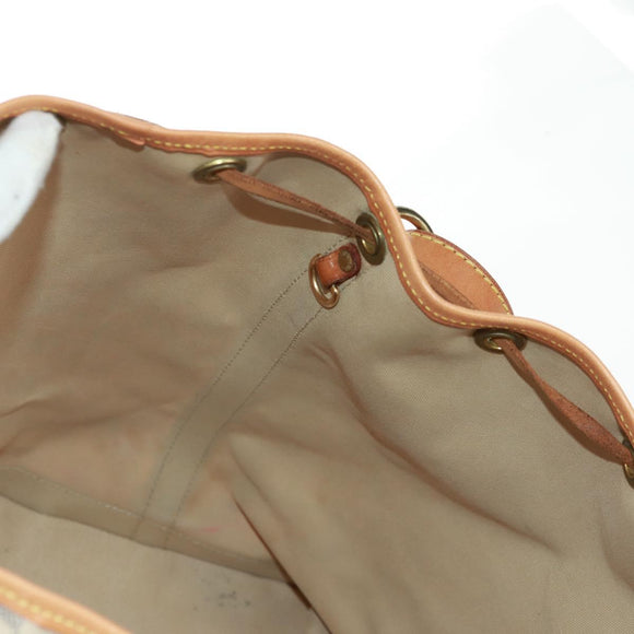 LOUIS VUITTON Damier Azur Noe Shoulder Bag N42222 LV Auth 160883