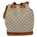 LOUIS VUITTON Damier Azur Noe Shoulder Bag N42222 LV Auth 160883-3