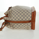 LOUIS VUITTON Damier Azur Noe Shoulder Bag N42222 LV Auth 160883-4
