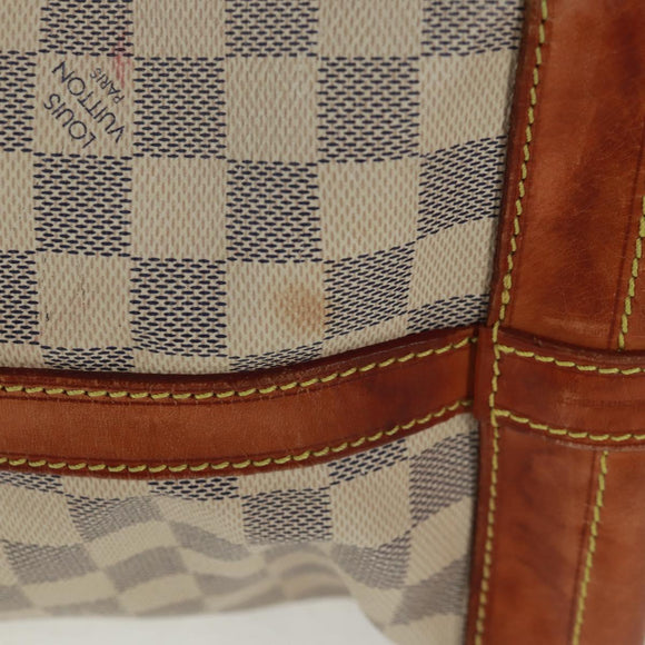 LOUIS VUITTON Damier Azur Noe Shoulder Bag N42222 LV Auth 160883