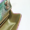 CHANEL 2.55 Matelasse 20 Chain Bag Leather Multicolor Gold CC Auth 160885SAM-22