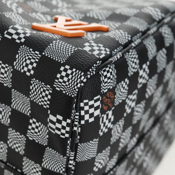 LOUIS VUITTON Damier Distorted Keepall Bandouliere 50 Bag N50028 Auth 160887SM