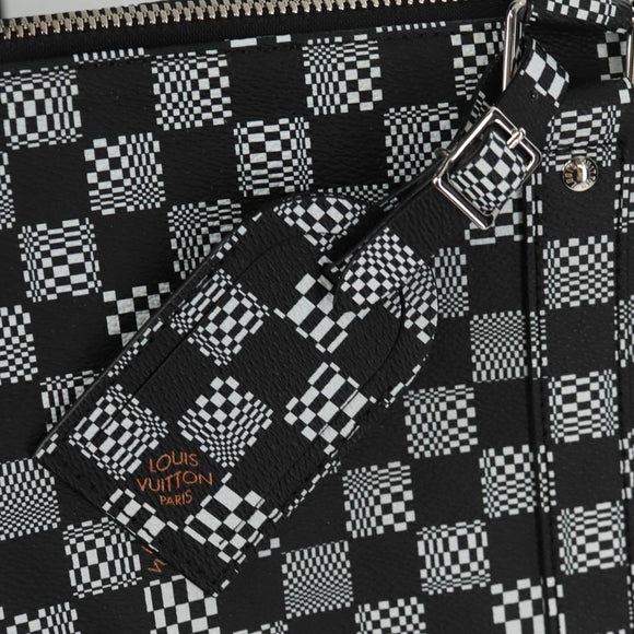 LOUIS VUITTON Damier Distorted Keepall Bandouliere 50 Bag N50028 Auth 160887SM