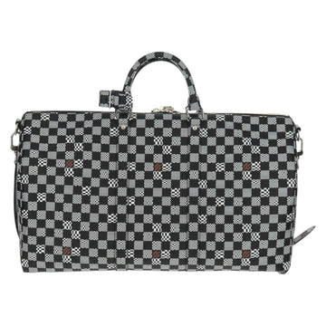 LOUIS VUITTON Damier Distorted Keepall Bandouliere 50 Bag N50028 Auth 160887SM - 0