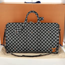 LOUIS VUITTON Damier Distorted Keepall Bandouliere 50 Bag N50028 Auth 160887SM-12