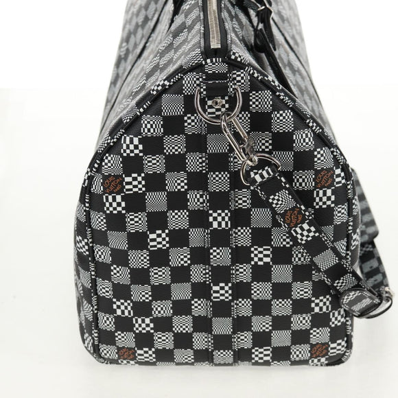 LOUIS VUITTON Damier Distorted Keepall Bandouliere 50 Bag N50028 Auth 160887SM