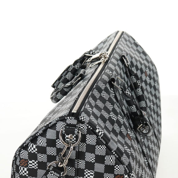 LOUIS VUITTON Damier Distorted Keepall Bandouliere 50 Bag N50028 Auth 160887SM