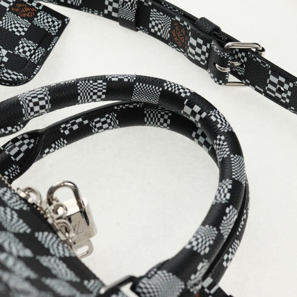 LOUIS VUITTON Damier Distorted Keepall Bandouliere 50 Bag N50028 Auth 160887SM