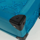 LOUIS VUITTON Monogram Mesh Soft Trunk Bag Blue M45074 LV Auth 160888SAM-19
