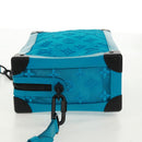 LOUIS VUITTON Monogram Mesh Soft Trunk Bag Blue M45074 LV Auth 160888SAM-4