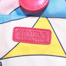 CHANEL Matelasse Chain Shoulder Bag Pile 2way Pink Silver CC Auth 160891SAV-25