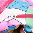 CHANEL Matelasse Chain Shoulder Bag Pile 2way Pink Silver CC Auth 160891SAV-27