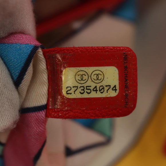 CHANEL Matelasse Chain Shoulder Bag Pile 2way Pink Silver CC Auth 160891SAV