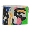 LOUIS VUITTON LV Portrait Pochette Voyager MM Clutch Bag M82589 LV Auth 160893SM-1