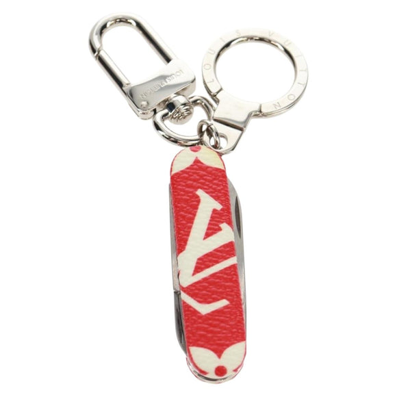 LOUIS VUITTON Monogram LV × Supreme Key Ring Pocket Tool MP2070 LV Auth 160894SM