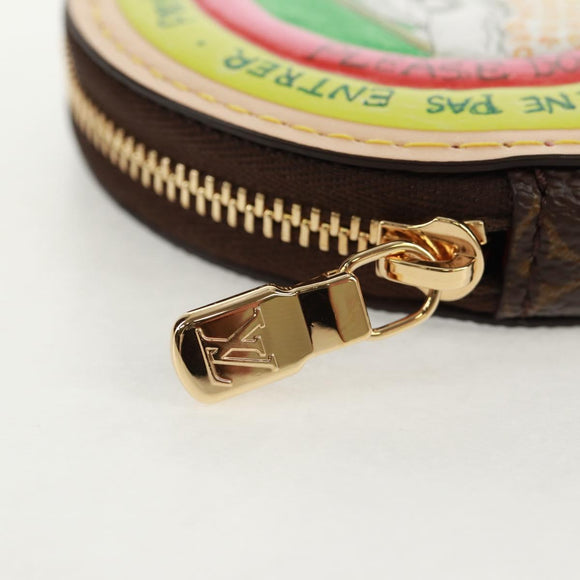 LOUIS VUITTON Monogram Grace Coddington Slippy Coin Purse LV Auth 160895SM