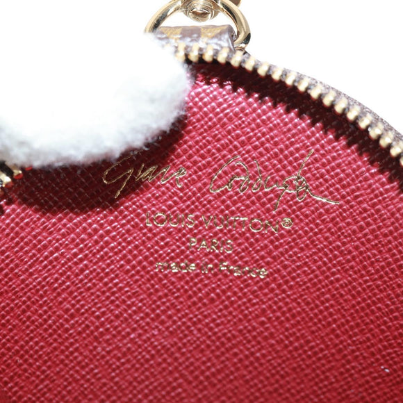 LOUIS VUITTON Monogram Grace Coddington Slippy Coin Purse LV Auth 160895SM