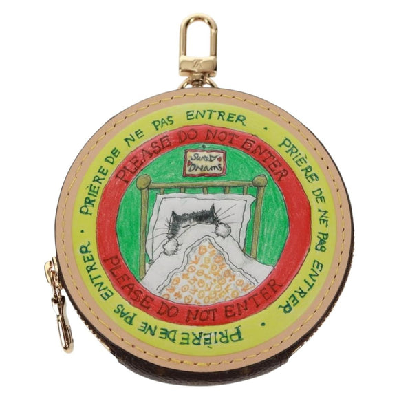 LOUIS VUITTON Monogram Grace Coddington Slippy Coin Purse LV Auth 160895SM