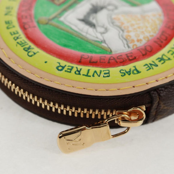 LOUIS VUITTON Monogram Grace Coddington Slippy Coin Purse LV Auth 160895SM