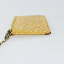 LOUIS VUITTON Epi Pochette Cles Coin Purse Yellow M63809 LV Auth 160898-4