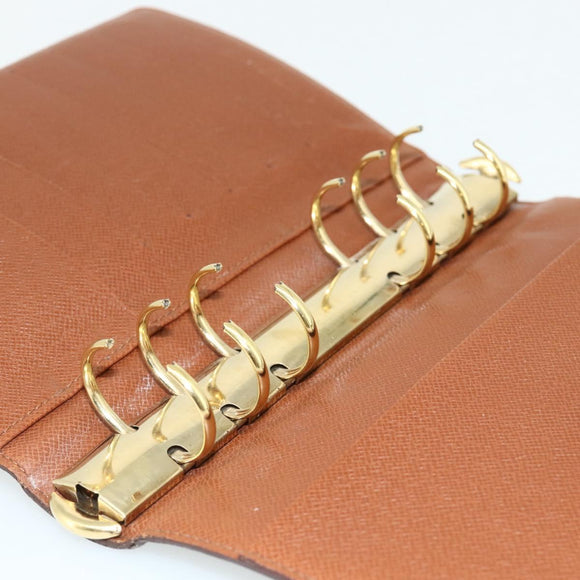 LOUIS VUITTON Monogram Agenda MM Day Planner Cover R20105 LV Auth 160899