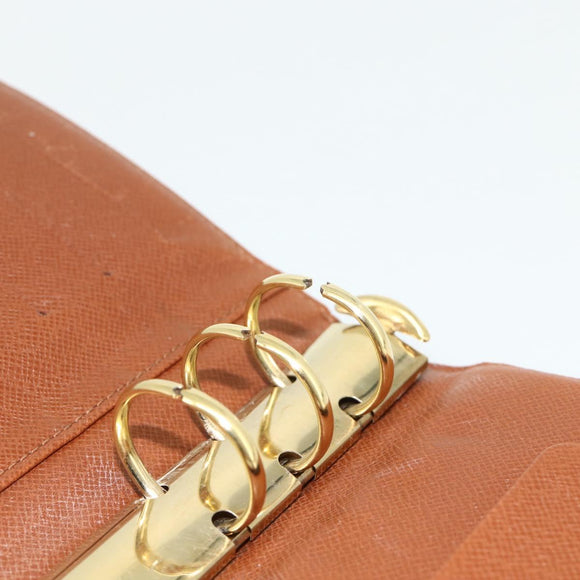 LOUIS VUITTON Monogram Agenda MM Day Planner Cover R20105 LV Auth 160899