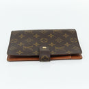 LOUIS VUITTON Monogram Agenda MM Day Planner Cover R20105 LV Auth 160899-3