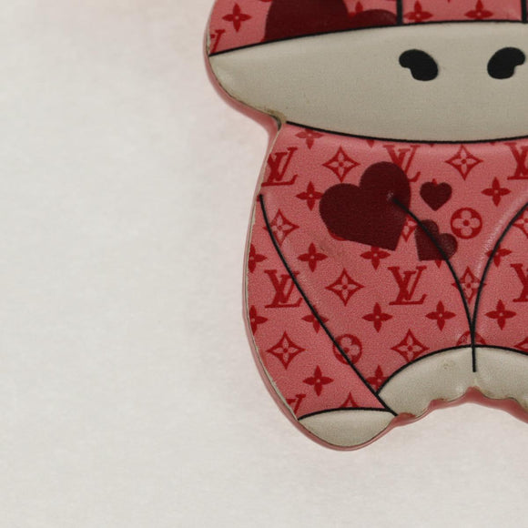 LOUIS VUITTON Monogram Porte ClesLV Rodeo Key Holder Pink M80243 LV Auth 160901M