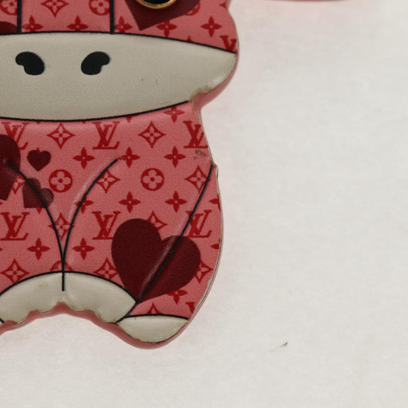 LOUIS VUITTON Monogram Porte ClesLV Rodeo Key Holder Pink M80243 LV Auth 160901M