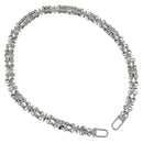 LOUIS VUITTON Dauphine Chain Strap Shoulder Strap metal Silver Tone Auth 160902-1