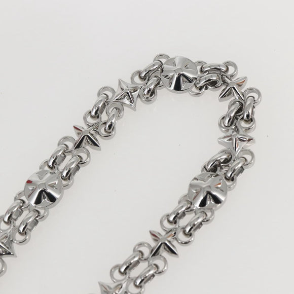 LOUIS VUITTON Dauphine Chain Strap Shoulder Strap metal Silver Tone Auth 160902