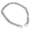 LOUIS VUITTON Dauphine Chain Strap Shoulder Strap metal Silver Tone Auth 160903-1